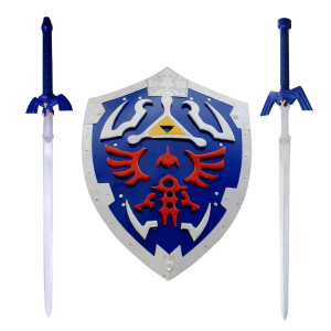 Link Hylian Shield and Swords Set