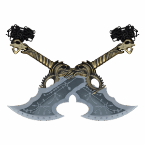 Kratos Blades of Chaos Brass