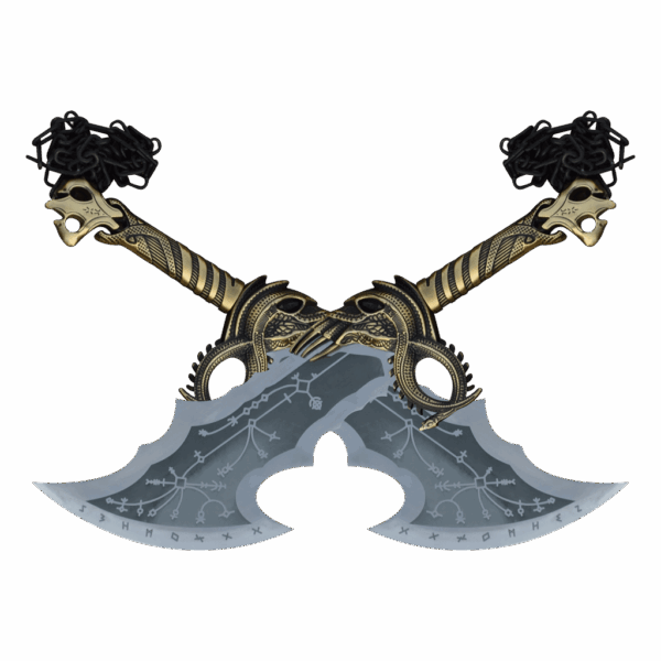 Kratos Blades of Chaos Brass